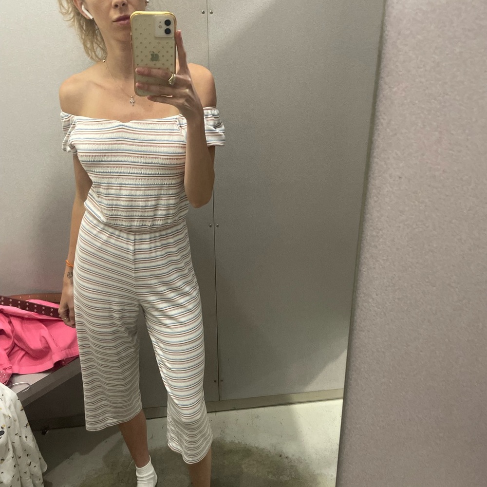 White jumpsuit